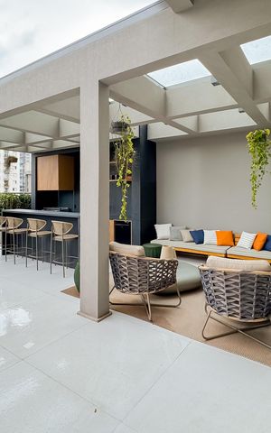 Apartamento à venda com 79m², 2 quartos e 1 vagaChurrasqueira