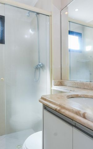 Apartamento à venda com 75m², 3 quartos e 2 vagasBanheiro da Suíte