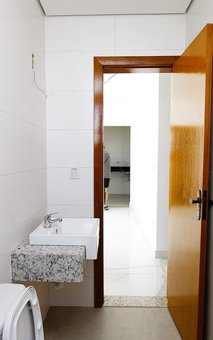 Apartamento à venda com 73m², 3 quartos e 2 vagasBanheiro Social