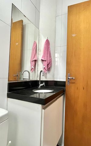 Casa à venda com 150m², 3 quartos e 2 vagas Casa à venda com 150m², 3 quartos e 2 vagasBanheiro da Suíte 1