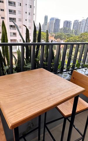 Studio para alugar com 28m², 1 quarto e sem vaga