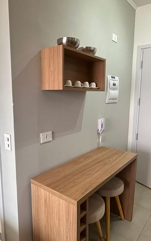 Studio para alugar com 28m², 1 quarto e sem vaga