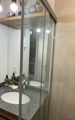 Studio para alugar com 28m², 1 quarto e sem vaga