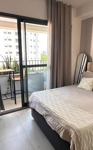 Studio para alugar com 28m², 1 quarto e sem vaga