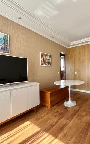 Apartamento à venda com 50m², 1 quarto e 1 vaga Apartamento à venda com 50m², 1 quarto e 1 vagaSala