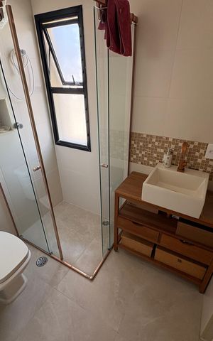Apartamento para alugar com 57m², 2 quartos e 2 vagas Apartamento para alugar com 57m², 2 quartos e 2 vagasBanheiro