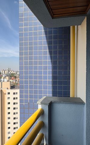 Apartamento para alugar com 57m², 2 quartos e 2 vagas Apartamento para alugar com 57m², 2 quartos e 2 vagasVaranda do Quarto 2