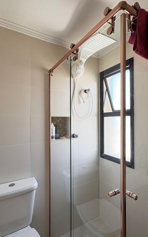 Apartamento para alugar com 57m², 2 quartos e 2 vagas Apartamento para alugar com 57m², 2 quartos e 2 vagasBanheiro