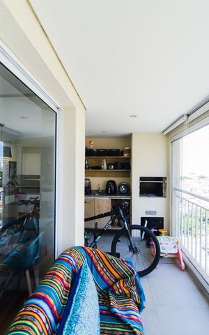 Apartamento à venda com 114m², 4 quartos e 2 vagasVaranda da Sala