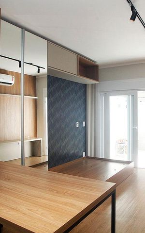 Studio para alugar com 46m², 1 quarto e 1 vagaStudio - Sala