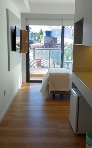 Studio para alugar com 26m², 1 quarto e sem vaga