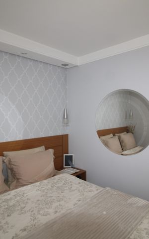 Apartamento à venda com 92m², 3 quartos e 2 vagasQuarto 3