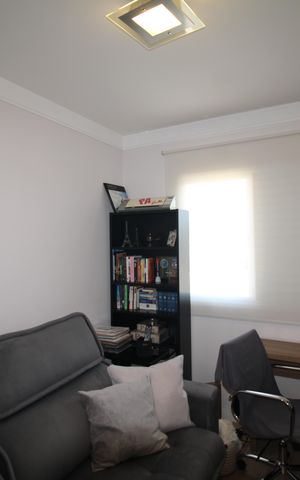 Apartamento à venda com 92m², 3 quartos e 2 vagasQuarto 2