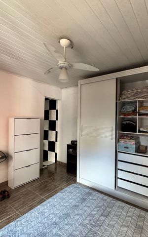 Casa à venda com 163m², 3 quartos e 2 vagasQuarto 3 - Edícula