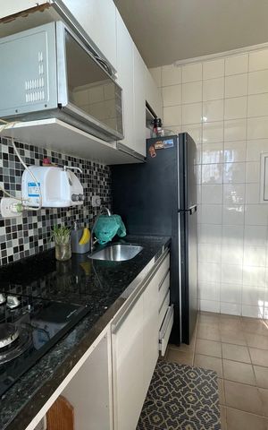 Apartamento à venda com 44m², 2 quartos e 1 vaga Apartamento à venda com 44m², 2 quartos e 1 vagaCozinha e Área de Serviço