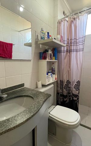 Apartamento à venda com 44m², 2 quartos e 1 vaga Apartamento à venda com 44m², 2 quartos e 1 vagaBanheiro