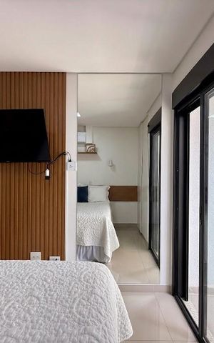 Studio à venda com 24m², 1 quarto e sem vaga Studio à venda com 24m², 1 quarto e sem vagaQuarto