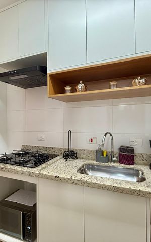 Studio à venda com 24m², 1 quarto e sem vaga Studio à venda com 24m², 1 quarto e sem vagaCozinha