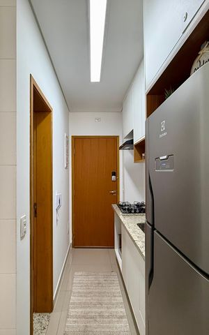 Studio à venda com 24m², 1 quarto e sem vaga Studio à venda com 24m², 1 quarto e sem vagaCozinha