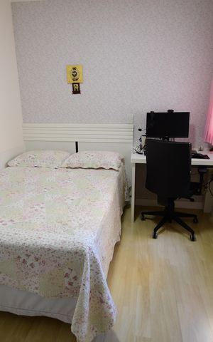 Apartamento à venda com 137m², 4 quartos e 3 vagasQuarto 2