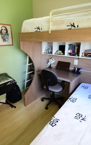 Apartamento à venda com 137m², 4 quartos e 3 vagasQuarto 3 - Suíte