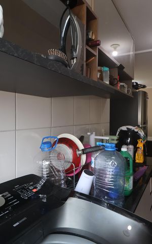 Apartamento à venda com 50m², 2 quartos e 1 vagaCozinha e Área de Serviço