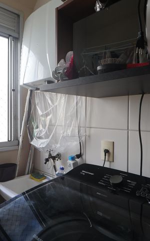 Apartamento à venda com 50m², 2 quartos e 1 vagaCozinha e Área de Serviço
