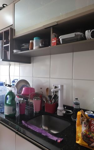 Apartamento à venda com 50m², 2 quartos e 1 vagaCozinha e Área de Serviço