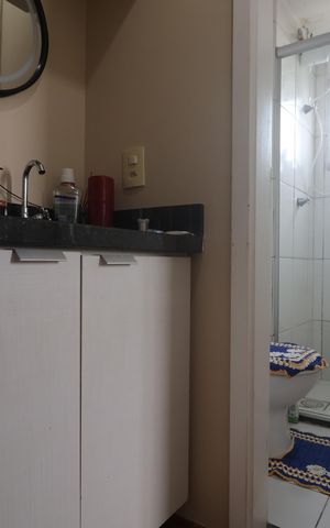 Apartamento à venda com 50m², 2 quartos e 1 vagaBanheiro 