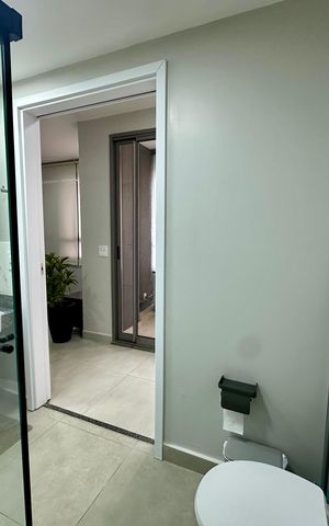 Apartamento para alugar com 41m², 1 quarto e sem vaga Apartamento para alugar com 41m², 1 quarto e sem vagaBanheiro
