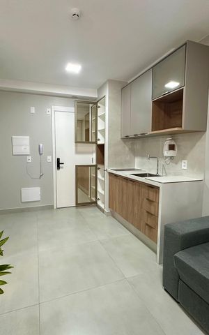 Apartamento para alugar com 41m², 1 quarto e sem vaga Apartamento para alugar com 41m², 1 quarto e sem vagaCozinha