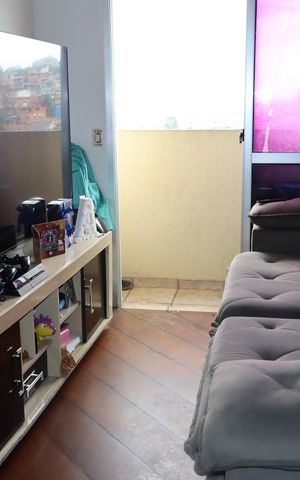 Apartamento à venda com 55m², 2 quartos e 1 vagaSala