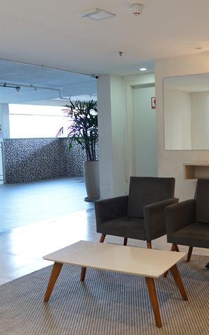 Apartamento à venda com 120m², 2 quartos e 1 vagaHall social