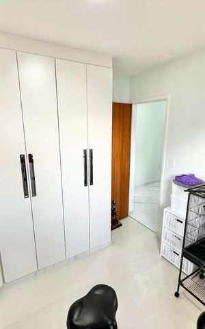 Apartamento à venda com 120m², 3 quartos e 3 vagas Apartamento à venda com 120m², 3 quartos e 3 vagasQuarto 2
