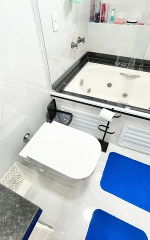 Apartamento à venda com 120m², 3 quartos e 3 vagas Apartamento à venda com 120m², 3 quartos e 3 vagasBanheiro