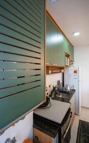 Apartamento à venda com 37m², 2 quartos e 1 vagaÁrea de Serviço