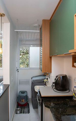 Apartamento à venda com 37m², 2 quartos e 1 vagaCozinha