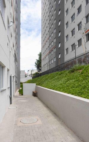 Apartamento à venda com 37m², 2 quartos e 1 vagaÁrea comum