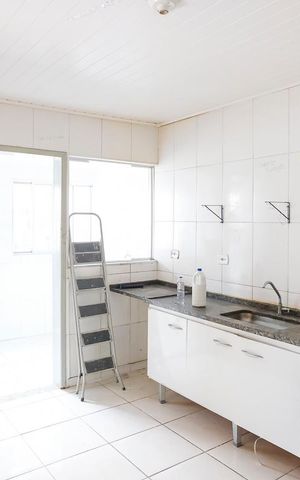 Casa à venda com 91m², 2 quartos e 2 vagasCozinha casa 1