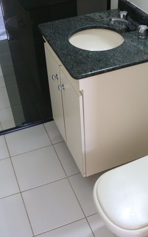 Apartamento à venda com 102m², 3 quartos e 2 vagasBanheiro 1