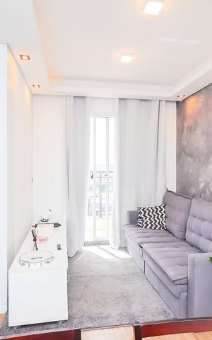 Apartamento para alugar com 45m², 2 quartos e 1 vagaSala