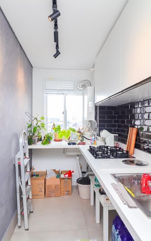 Apartamento para alugar com 45m², 2 quartos e 1 vagaCozinha e Área de Serviço