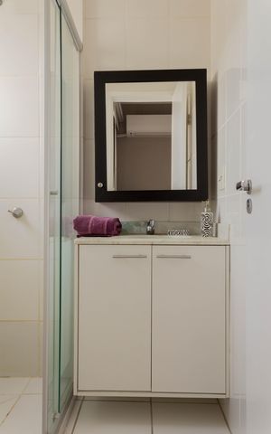 Apartamento à venda com 73m², 3 quartos e 2 vagas Apartamento à venda com 73m², 3 quartos e 2 vagasBanheiro da Suíte 1