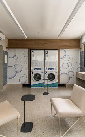 Apartamento para alugar com 35m², 2 quartos e sem vagaLavanderia