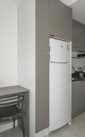 Studio à venda com 27m², 0 quarto e 1 vagaSala / Quarto / Cozinha