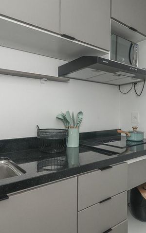 Studio à venda com 27m², 0 quarto e 1 vagaSala / Quarto / Cozinha