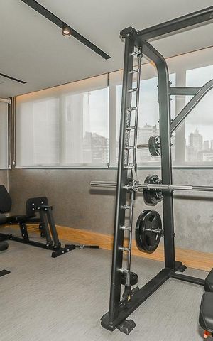 Studio à venda com 27m², 0 quarto e 1 vagaÁrea comum - Academia