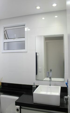 Apartamento à venda com 59m², 2 quartos e 1 vagaBanheiro 