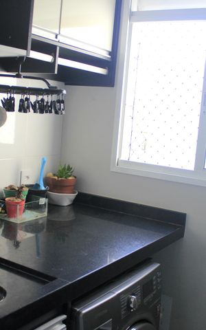 Apartamento à venda com 59m², 2 quartos e 1 vagaLavanderia 