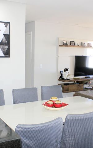 Apartamento à venda com 59m², 2 quartos e 1 vagaSala 